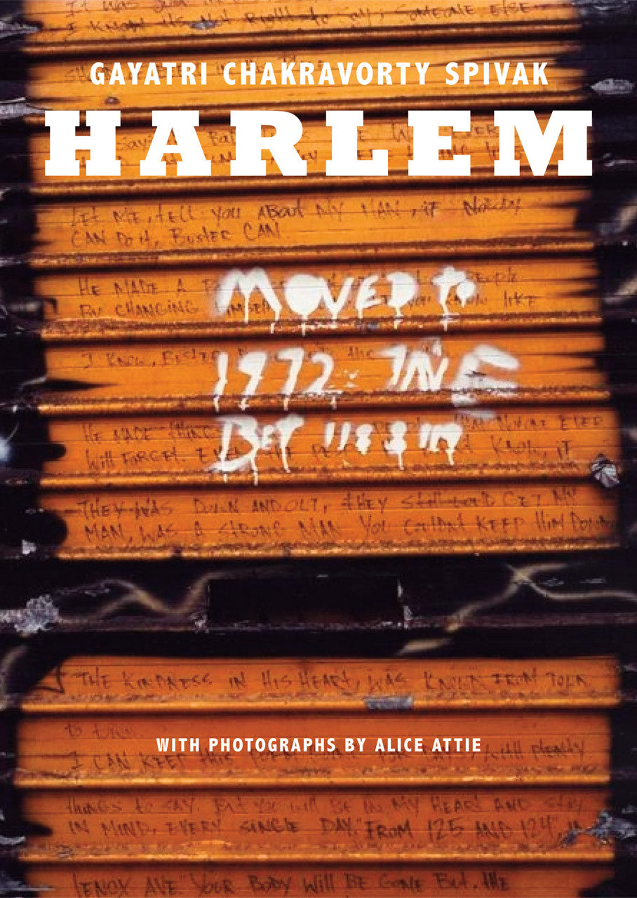 Harlem by Gayatri Chakravorty Spivak | Seagull Books