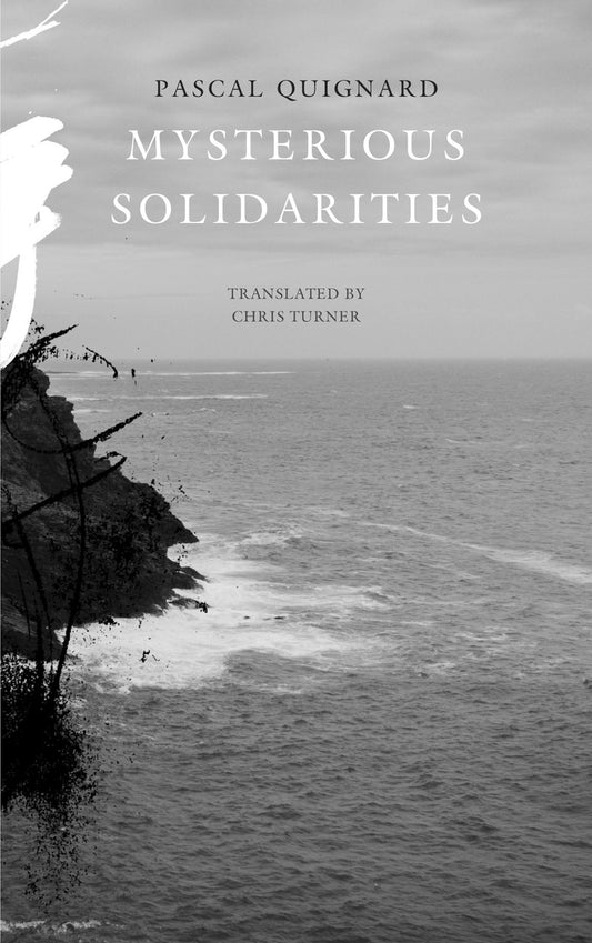 Mysterious Solidarities by Pascal Quignard | Seagull Books