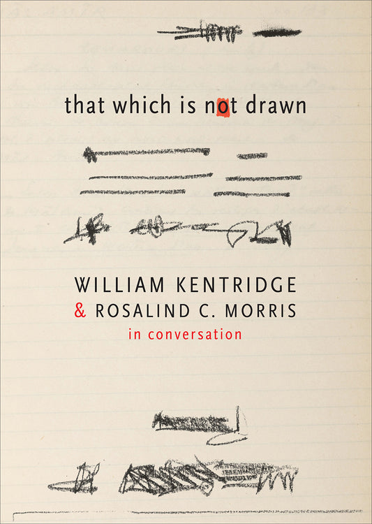 That Which Is Not Drawn : Conversations  by William Kentridge and Rosalind C. Morris | Seagull Books