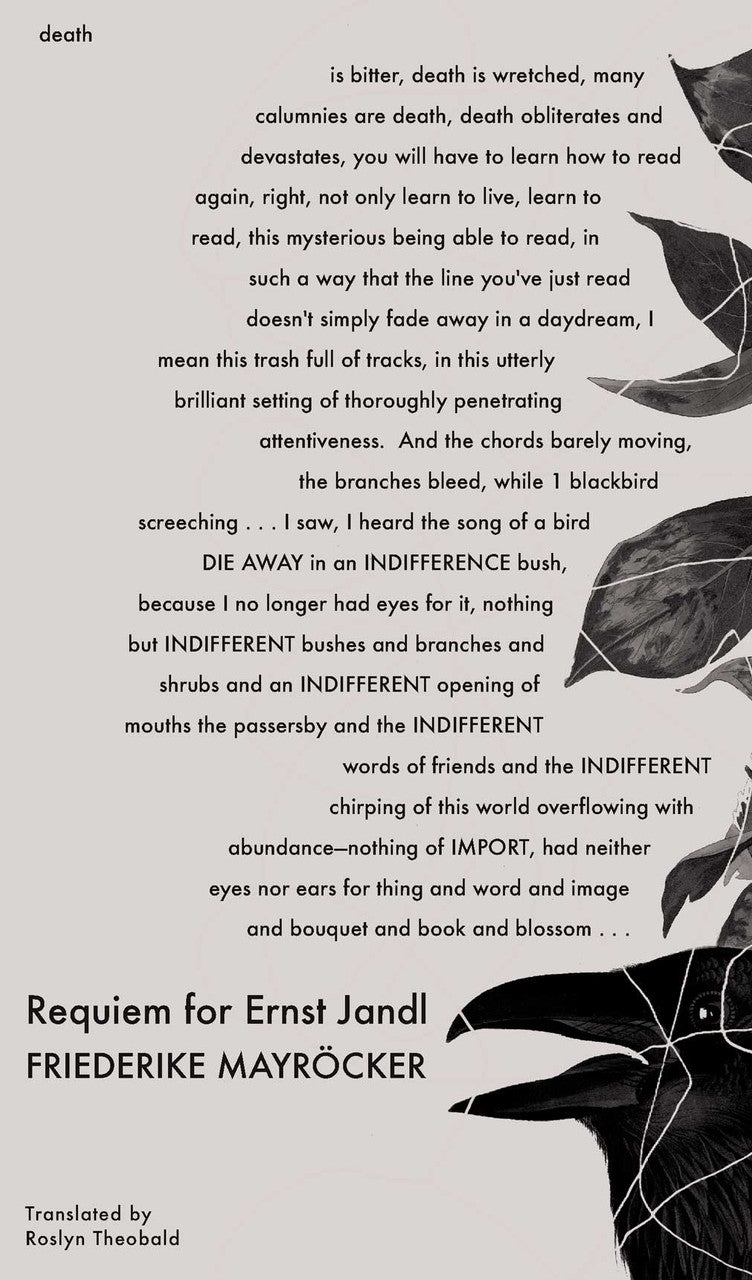 Requiem for Ernst Jandl by Friederike Mayröcker | Seagull Books