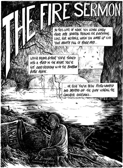 The Waste Land inside by Martin Rowson | Seagull Books